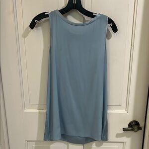Les Copains Light Blue Sleeveless Blouse
